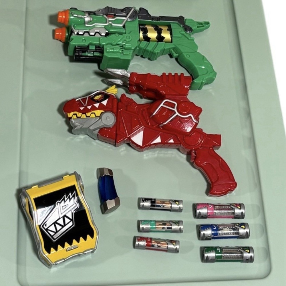 Power Rangers Dino Charge‎ Lot Morphers Chargers Communicator And Energem